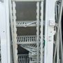 Cold room door with frame and shelving Image 5