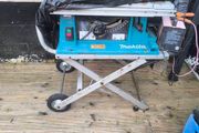 Makita  table saw with stand