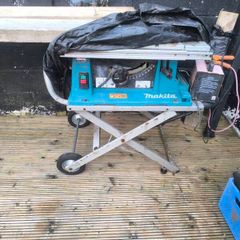 Makita  table saw with stand