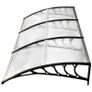 0.9 x 3 m Window Awning Door Canopy Modern Polycarbonate Cover Outdoor Rain Snow Sunlight Protection Hollow Sheet Image 5