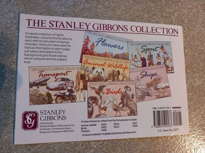 Stanley Gibbons collection unused transport Album