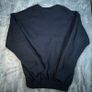 VTG Serious Golf Sweater Ireland Lined Wool Blend Mens Size Large Permatex Blue Image 9