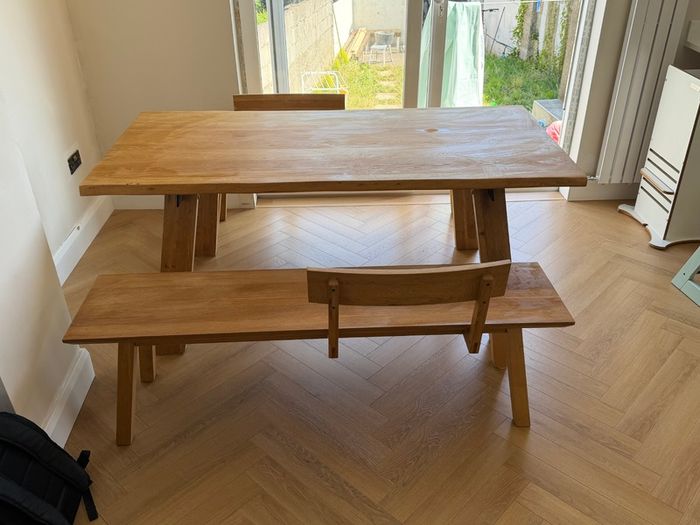 Solid Oak Dining Table