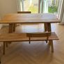 Solid Oak Dining Table Image 6
