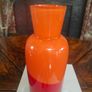 Waterford Evolution Red Amber Vase Image 6