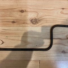 Vintage European car screw-jack handle 1960's - 80's