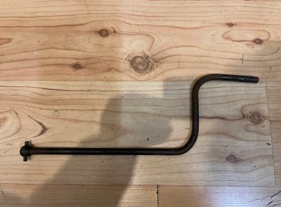 Vintage European car screw-jack handle 1960's - 80's