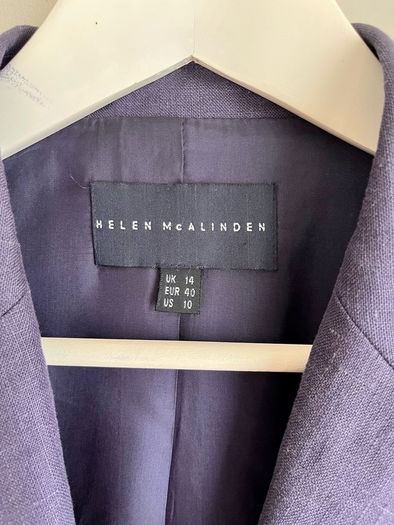 Helen McAlinden linen pure blazer uk14