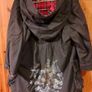 Ladies unusual gray coat fully lined. New with tags. Beautiful detail on the back. Image 2
