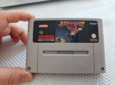 Aero Acro Bat Snes Super Nintendo Arcade Retro Games Original