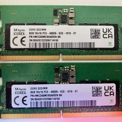 Sk Hynix Ddr5 16 Gb Kit 1rx8 Pc5-4800b-sco-1010-xt Hmcg66mebsa092n Ba