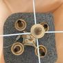 Four bulb vintage table lamp free postage Image 4