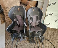 2 kids bike seats