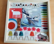 Decoupage picture 'Moodboard'