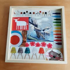 Decoupage picture 'Moodboard'