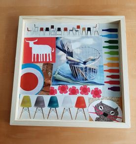 Decoupage picture 'Moodboard'