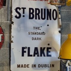 Huge Dublin Enamel Sign
