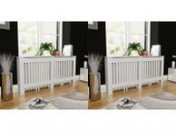 main image for ad Radiator Covers 2 pcs White MDF 172 cm