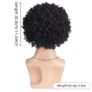 Synthetic 70s 80s Disco Wig Short Brown Mens Mullet Wig for 60s Rocker Singer Hippies Shaggy Costume Cosplay Halloween Party Image 3
