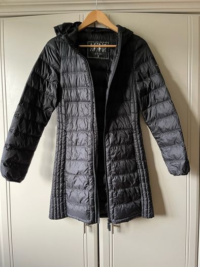 Elle Sport quilted down filled longline jacket