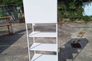 Lovely metal and wooden shelving unit