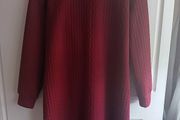 Cosy Red Sweater dress