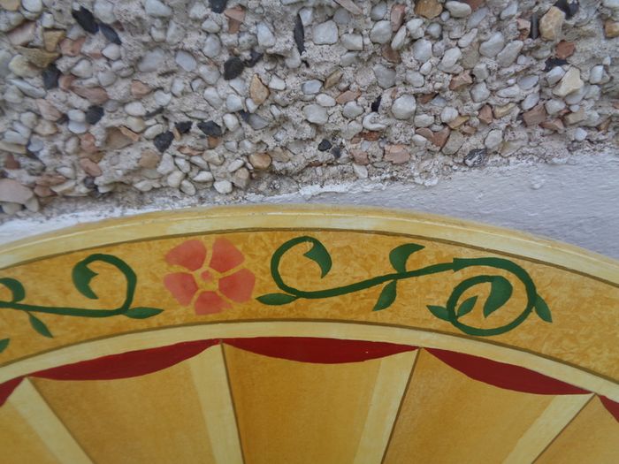 Hand Painted Single Bed Headboard for Sale