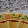 Hand Painted Single Bed Headboard for Sale Image 3