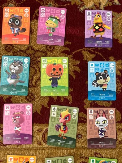 Series 2 Animal Crossing Amiibo Cards