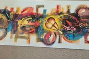 Art work.  H 24 inch W 55Inch