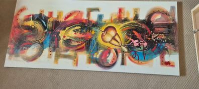 Art work.  H 24 inch W 55Inch