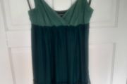 Warehouse green dress