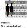 Girls Padded Trespass Jacket Image 4