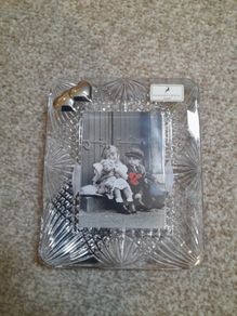Killarney crystal twin heart frame