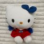 Hello Kitty Cheerleader Plush Soft Sanrio Sega Prize Europe approx. 23 cm. Used Please see photos Image 3