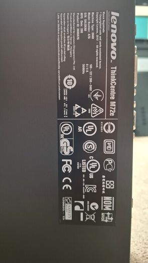 Lenovo ThinkCentre M72e PC