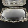 Vintage Silver Plate Butter Dish Image 4