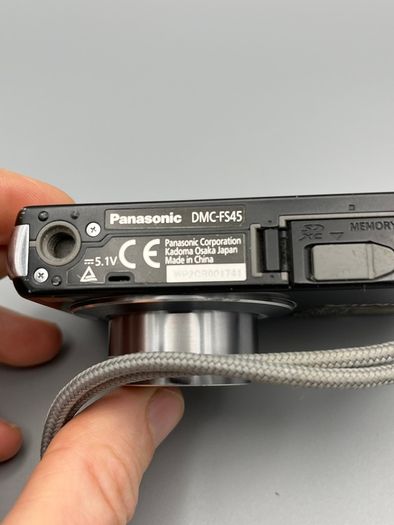 Panasonic DMC-FS45 Lumix 16 Mega Pixels Digital Camera Black UNTESTED SPARES