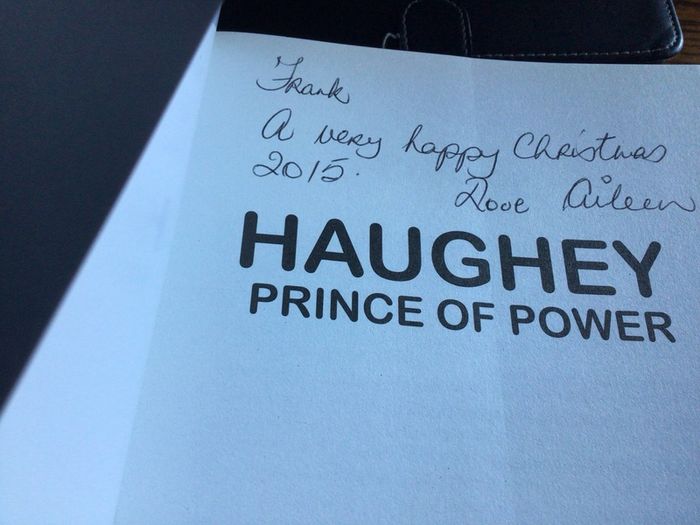 Haughey Prince of Power by Conor Lenihan
