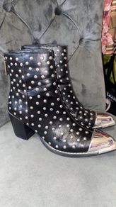 River Island stud boots