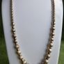 Vintage, Women's Sterling Silver 925 Bead Necklace. length 18,5" - 23,9g Image 4