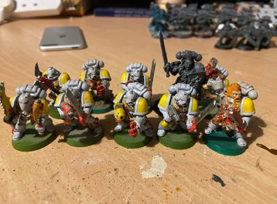 Warhammer 40k Space Wolves Blood Claws Pack 2nd edition metal
