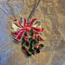 Newbridge Holly with Bow Hanging Decoration, Multi Image 2