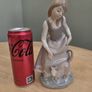 Vintage Genuine  Lladro Girl & Cat Figurine Image 3