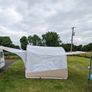 quechua inflatable camping shelter and pump Image 5
