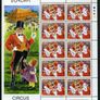 2002 Ireland Europa Circus (41c Clown & 44c Lady on Horse) Commemorative Stamp Sheetlet Mint Never Hinged (MNH) Image 2