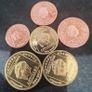 Netherlands Curacao 1,2,5,10,20 & 50 Cent Prototype, Probe, Essai coin's (6 coin Lot) Image 4