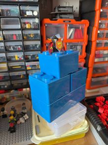 Storage bricks Lego type desktop size