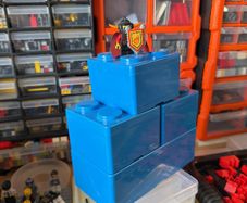 Storage bricks Lego type desktop size