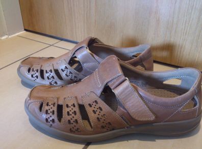Badura Leather Men's Sandals - Size 41